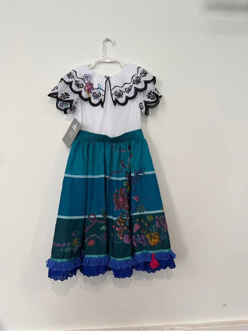 Disney ruffled bodice hem